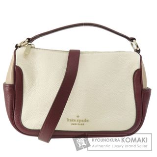 ケイトスペードニューヨーク(kate spade NEW YORK)のkate spade ロゴ金具 2WAY ハンドバッグ レザー レディース(ハンドバッグ)