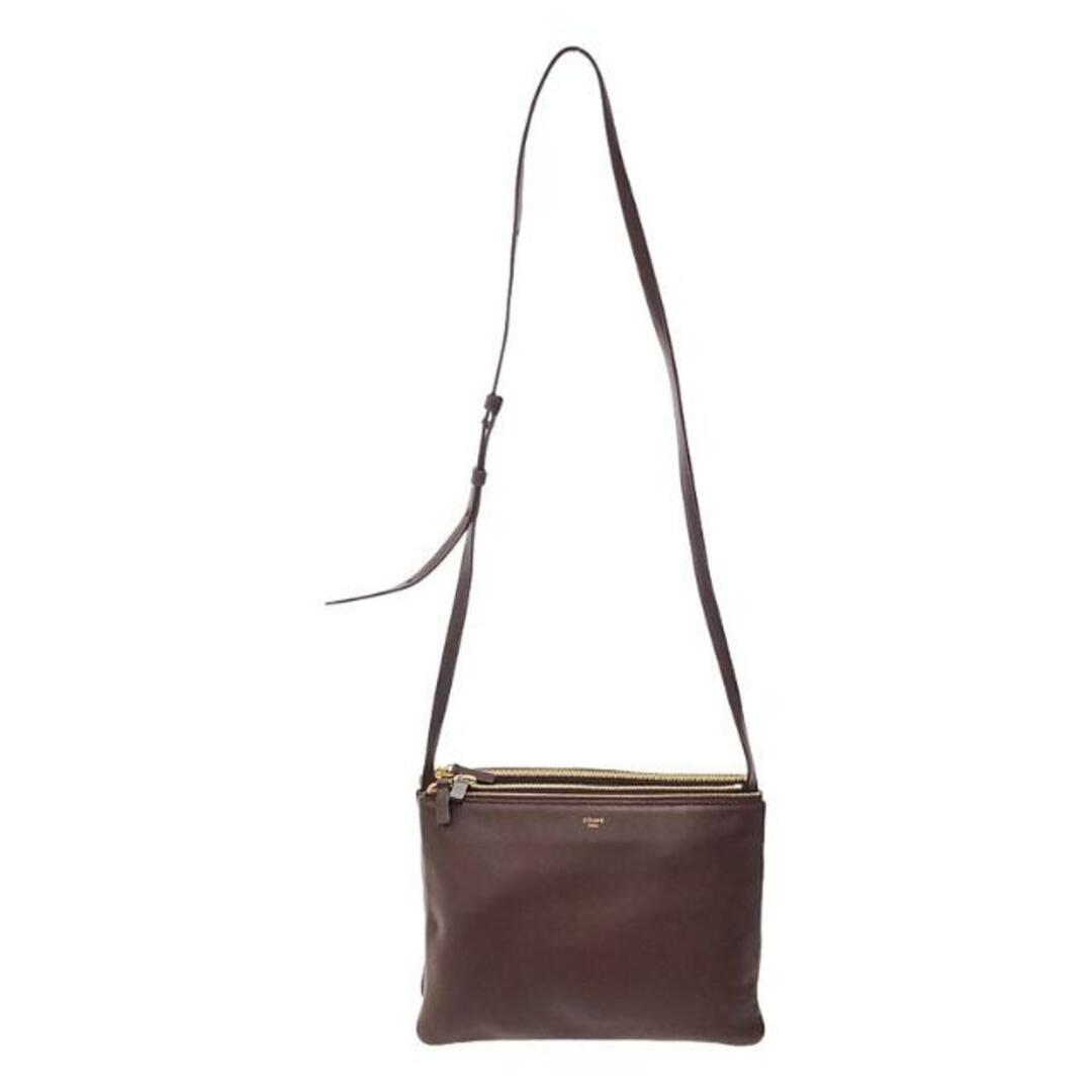 CELINE - CELINE / セリーヌ | トリオ ラージ レザーショルダー CELINE - CELINE / セリーヌ | トリオ ラージ レザーショルダー