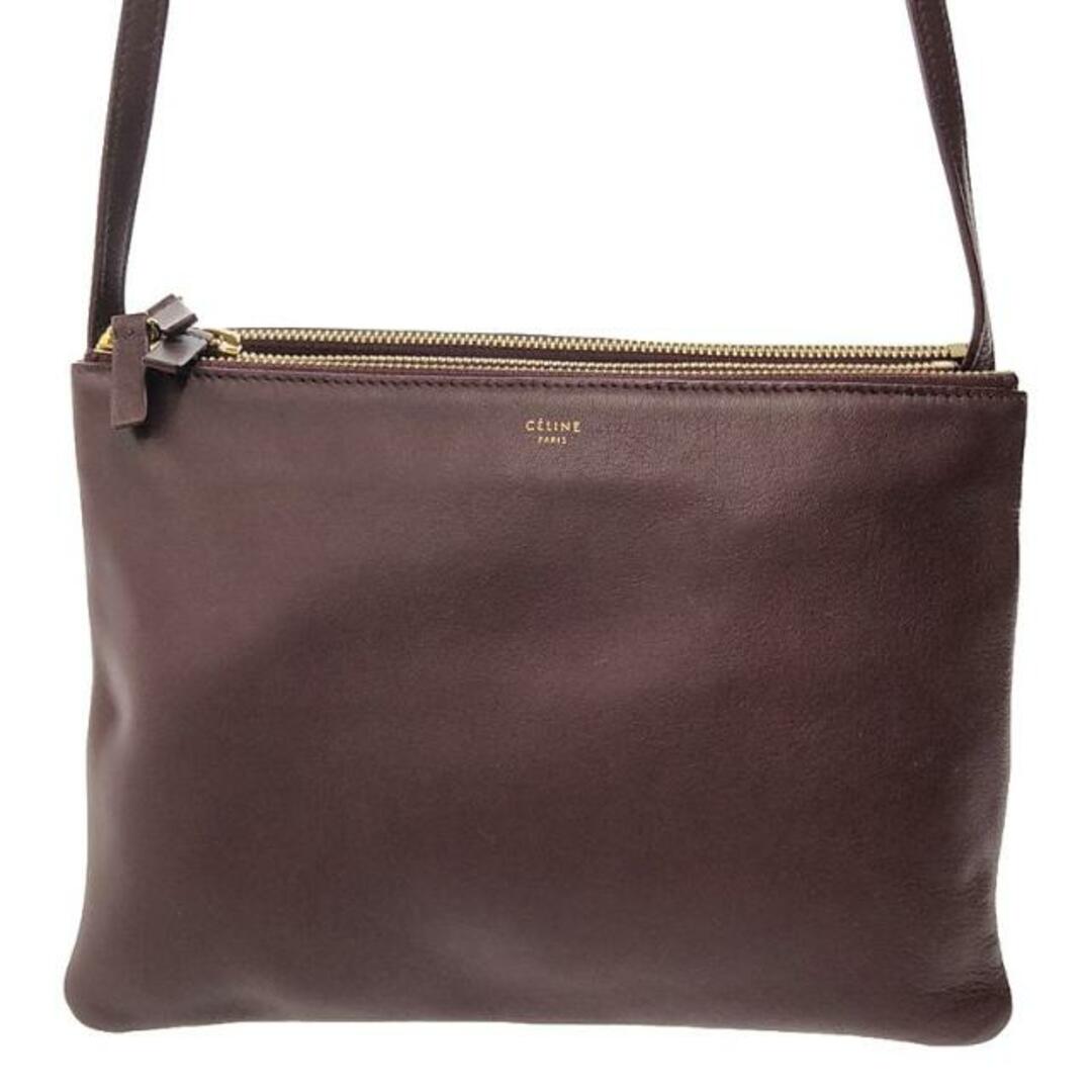 CELINE - CELINE / セリーヌ | トリオ ラージ レザーショルダー CELINE - CELINE / セリーヌ | トリオ ラージ レザーショルダー