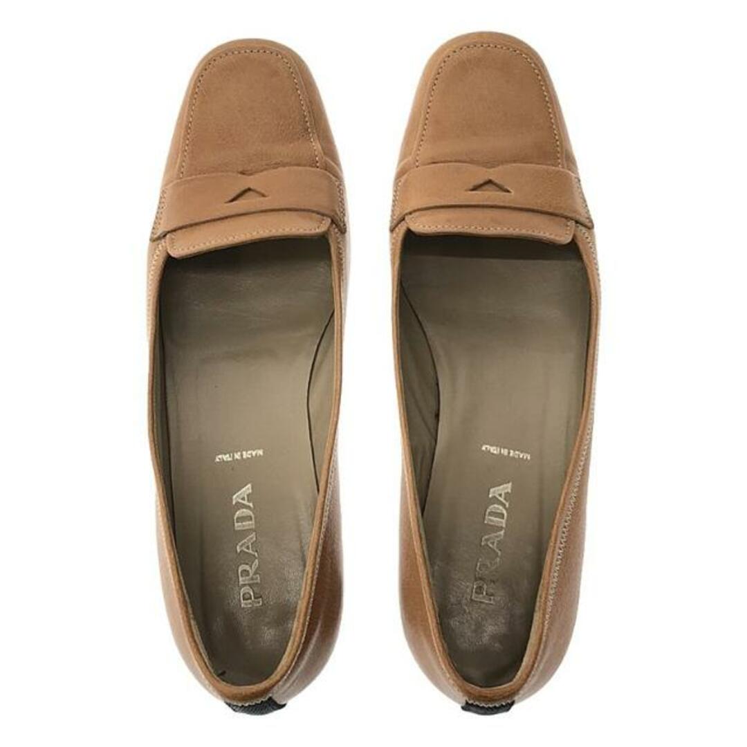 PRADA - PRADA / プラダ | レザー ローファー パンプス | 36 PRADA - PRADA / プラダ | レザー ローファー パンプス | 36