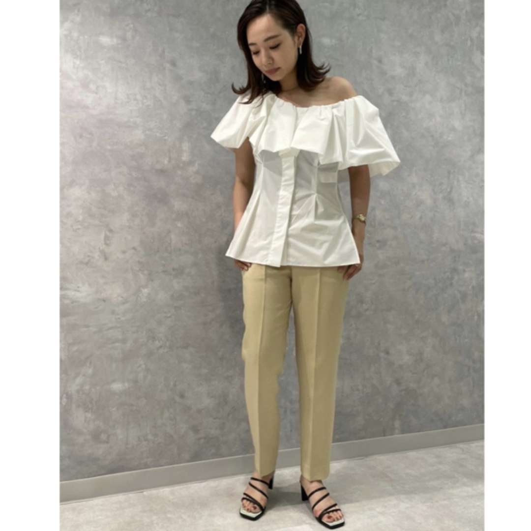 styling/ - stylingラッフルショルダーブラウス田中みな実神崎恵 styling/ - stylingラッフルショルダーブラウス田中みな実神崎恵