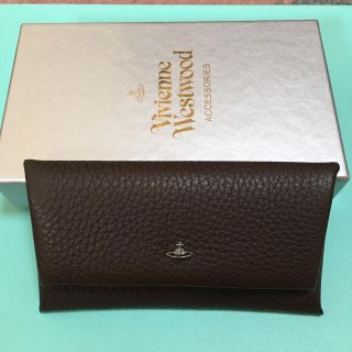 ヴィヴィアンウエストウッド(Vivienne Westwood)の新品vivienne キーケス ブラウン カード タグ 箱なし(キーケース)