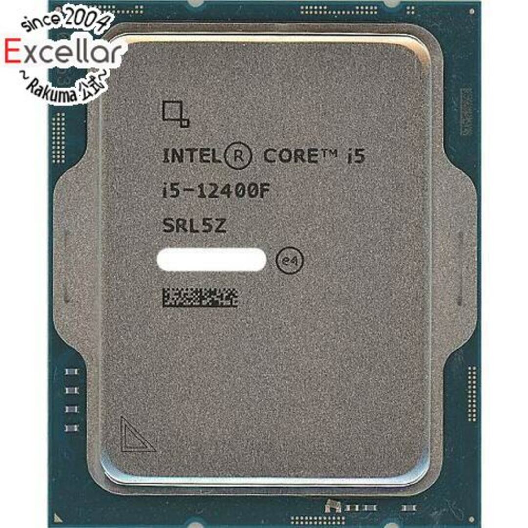intel(インテル)の【バルク新品】 Core i5 12400F 2.5GHz LGA1700 65W SRL5Z スマホ/家電/カメラのPC/タブレット(PCパーツ)の商品写真