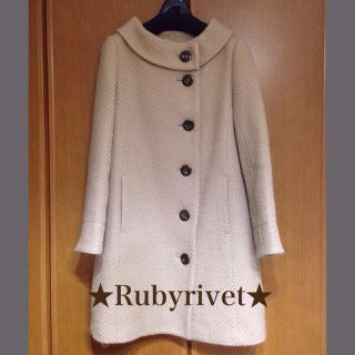 アクアガール(aquagirl)の美品★Rubyrivet★コート(ピーコート)