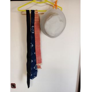 ゴールデンベア(Golden Bear)の「Golden Bear　帽子（中古品）１点」　＆　「ネクタイ（中古品）3本」(ハット)
