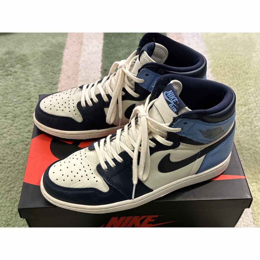 NIKE - Nike Air Jordan 1 High Obsidian 26の通販 by kon's NIKE - Nike Air Jordan 1 High Obsidian 26の通販 by kon's