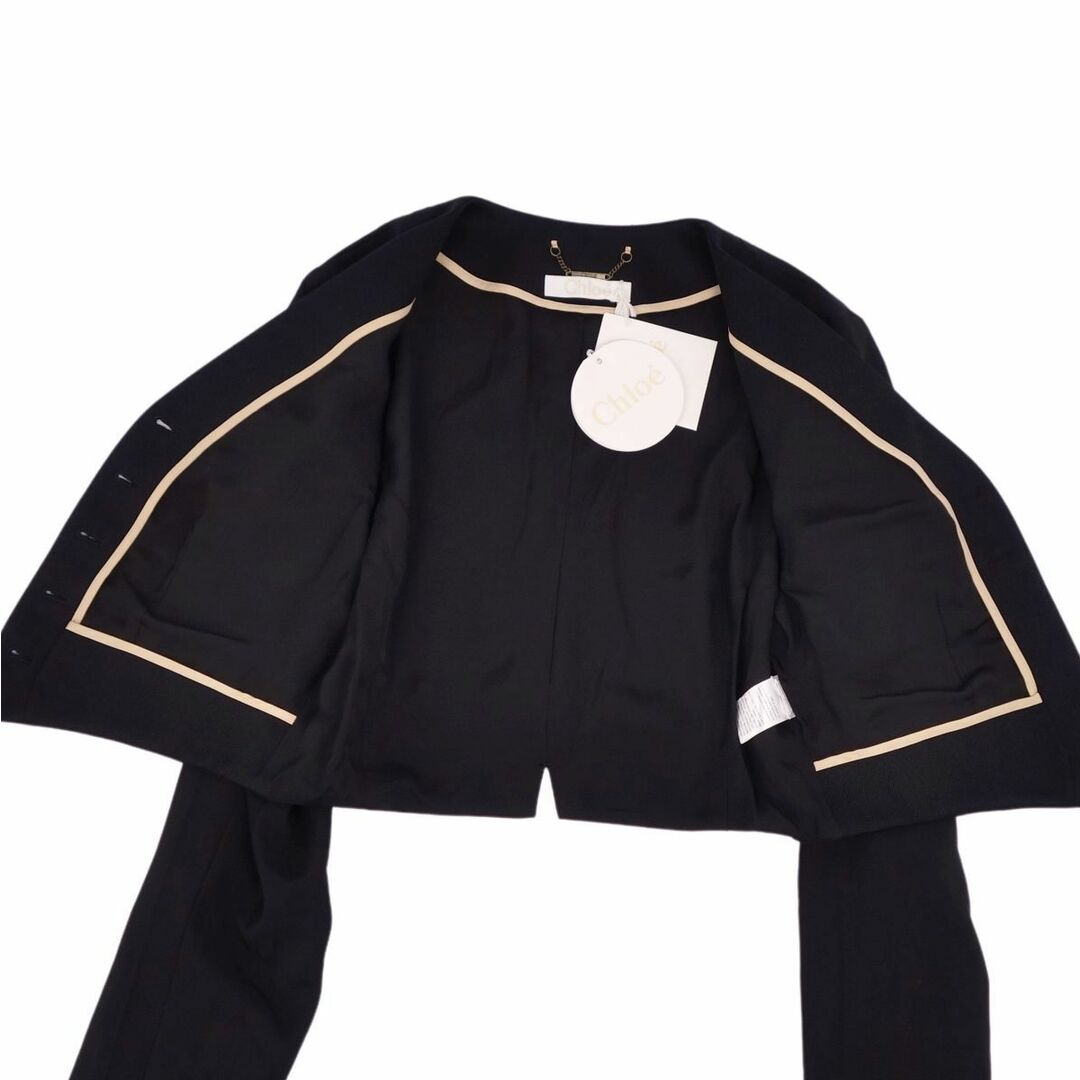 Chloe - 未使用 クロエ Chloe ジャケット ベスト ショート丈 Chloe - 未使用 クロエ Chloe ジャケット ベスト ショート丈