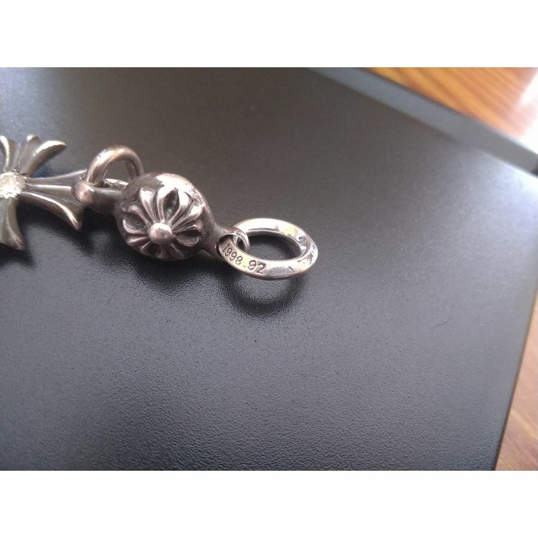 Chrome Hearts - クロムハーツ 1ボールタイニーCHクロスチャーム Chrome Hearts - クロムハーツ 1ボールタイニーCHクロスチャーム