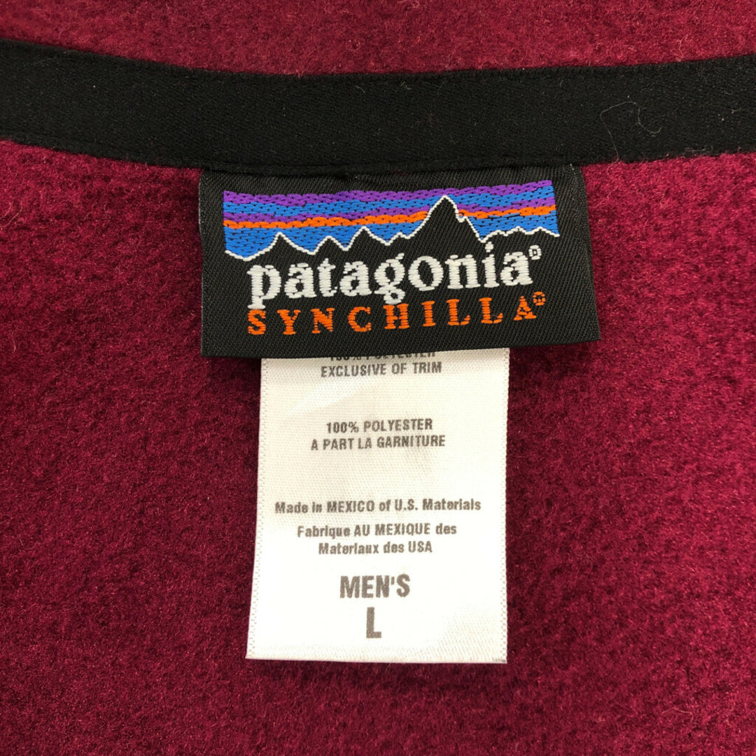 【送料無料ライン/39ショップ】 - patagonia patagonia フリース シンチラ SYNCHILLA パタゴニア Lサイズ