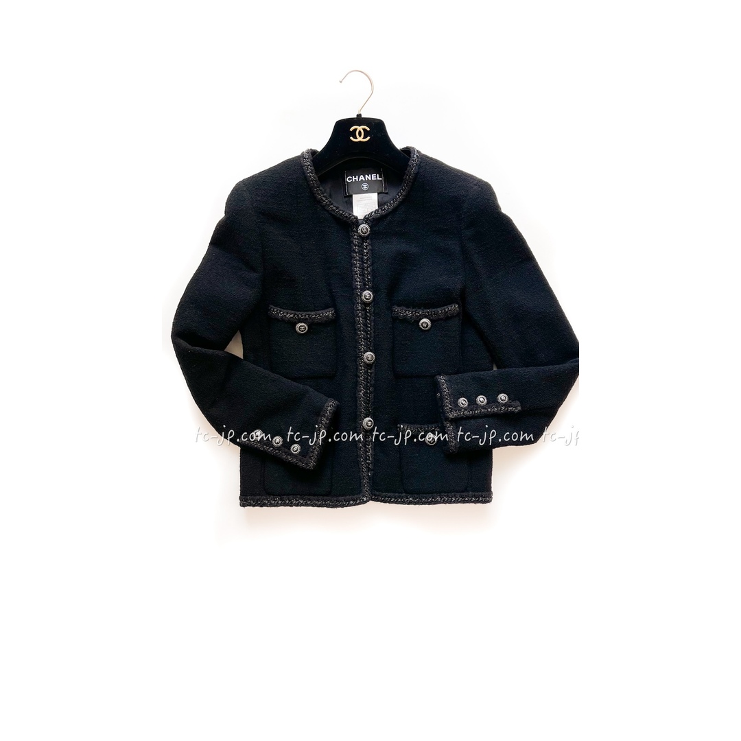 CHANEL - シャネル ジャケット CHANEL 超美品 激 貴重 ウール CHANEL - シャネル ジャケット CHANEL 超美品 激 貴重 ウール