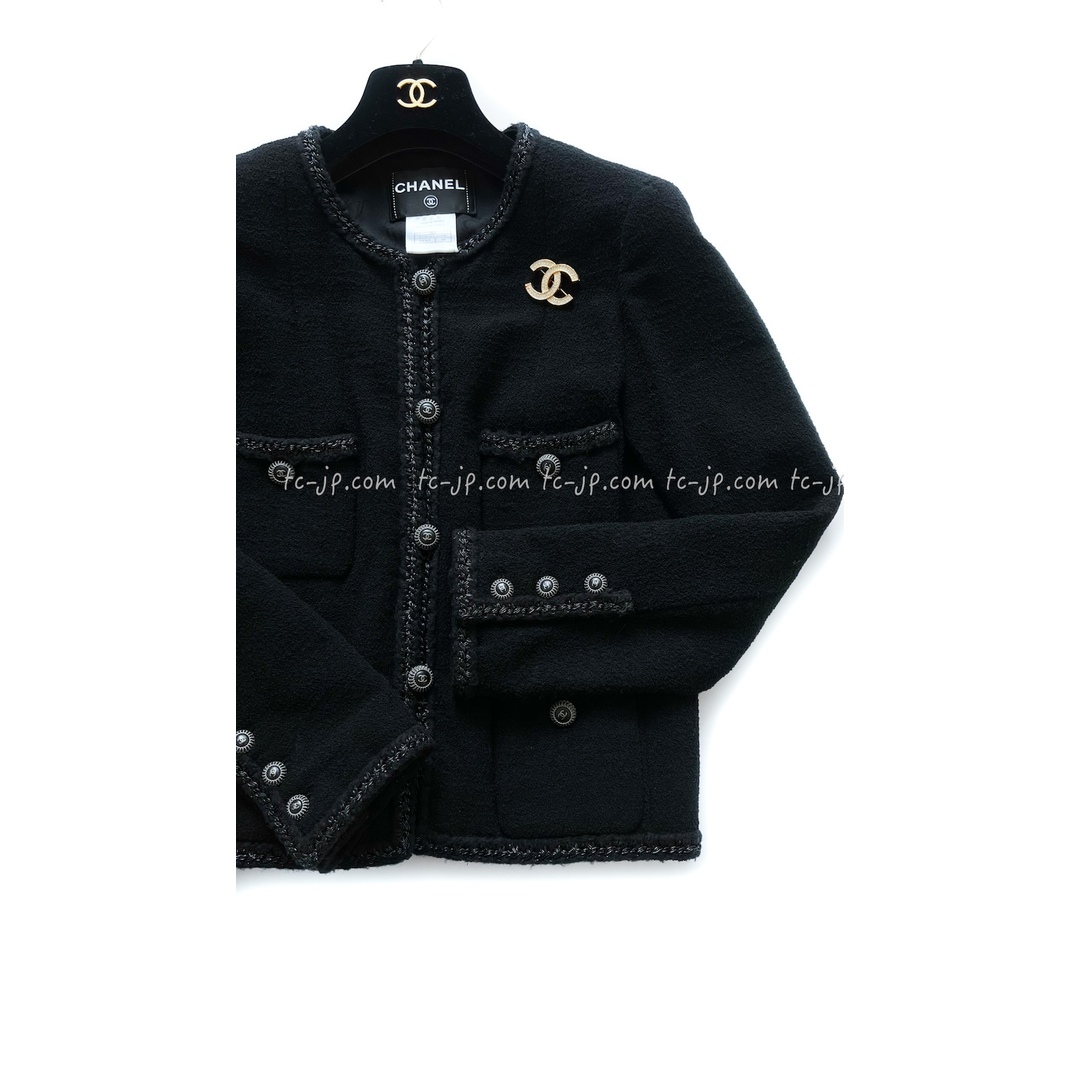 CHANEL - シャネル ジャケット CHANEL 超美品 激 貴重 ウール CHANEL - シャネル ジャケット CHANEL 超美品 激 貴重 ウール