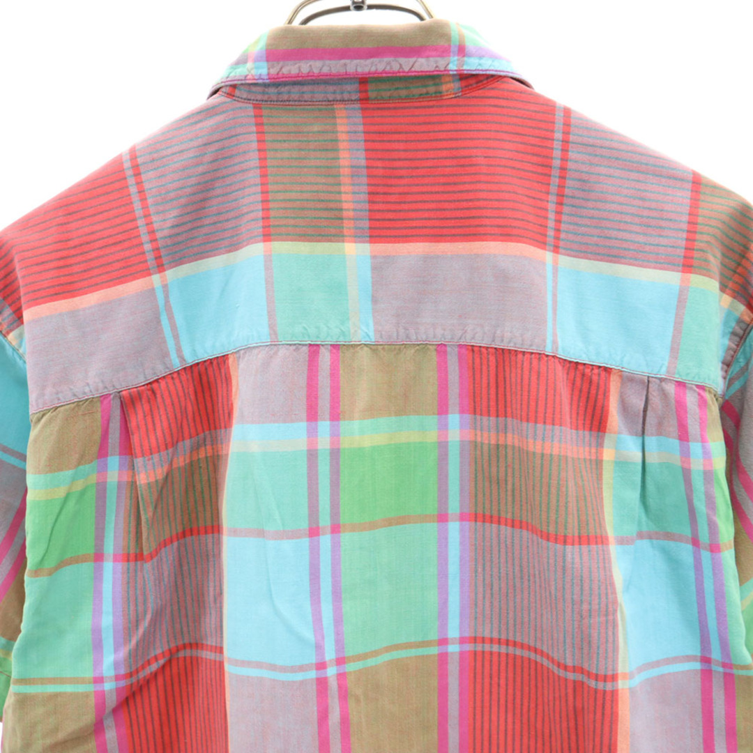 ドッカーズ 90s チェック 半袖 オープンカラーシャツ M DOCKERS ドッカーズ 90s チェック 半袖 オープンカラーシャツ M DOCKERS