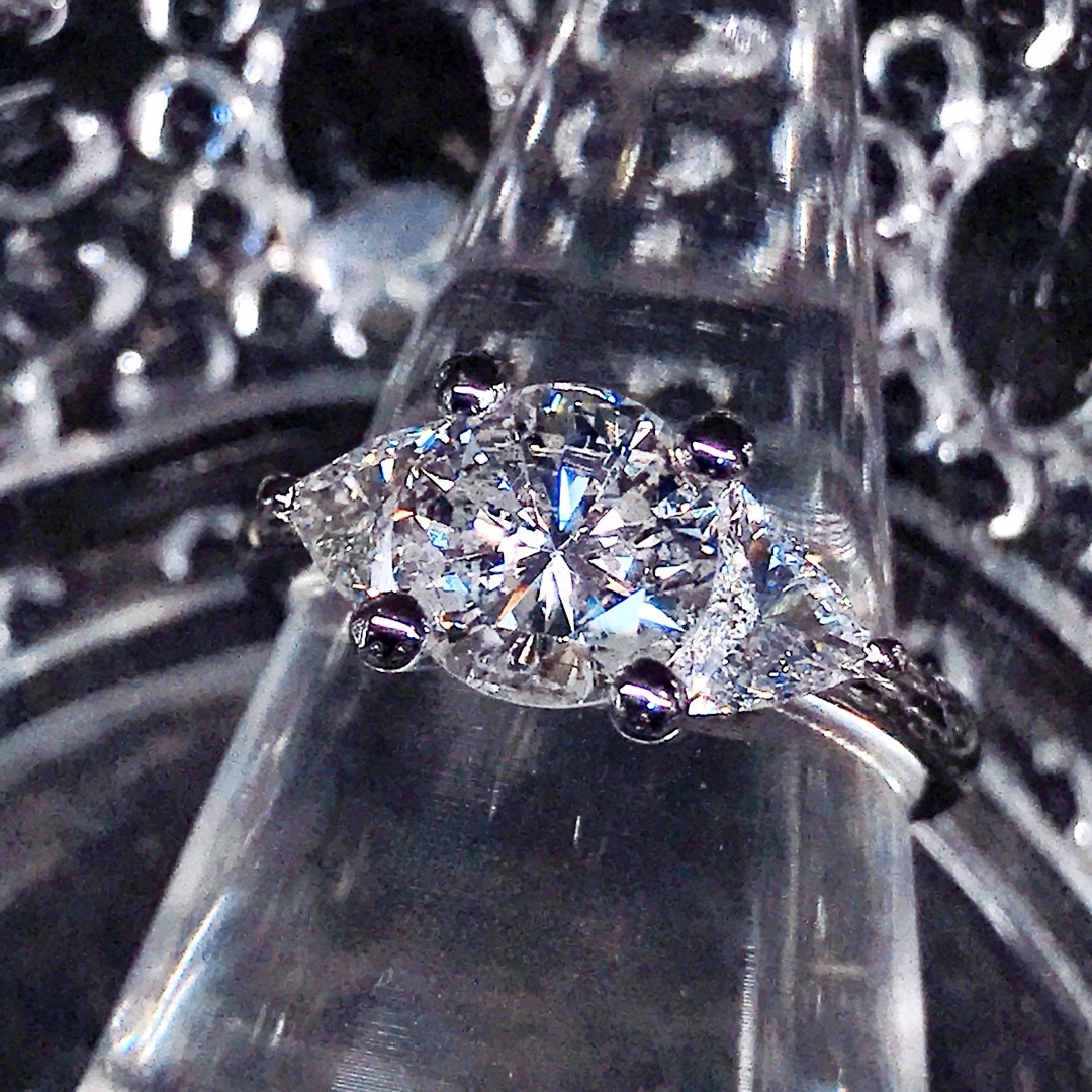 計2.67ct 大粒 ダイヤモンドリング PT900 ダイヤ 2ctアップ 希少 計2.67ct 大粒 ダイヤモンドリング PT900 ダイヤ 2ctアップ 希少