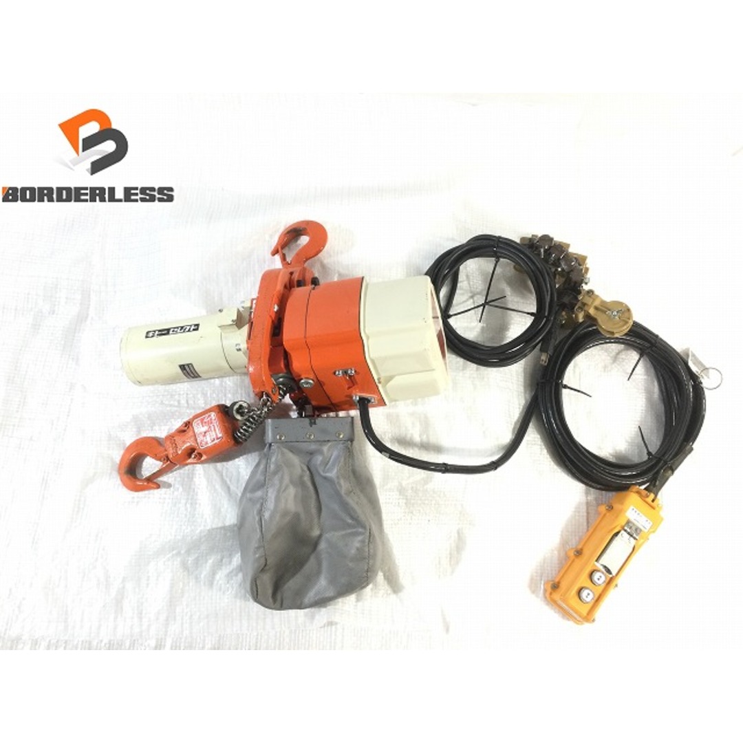 ☆比較的綺麗☆KITO キトー 電気チェーンブロック ED48SD ☆比較的綺麗☆KITO キトー 電気チェーンブロック ED48SD
