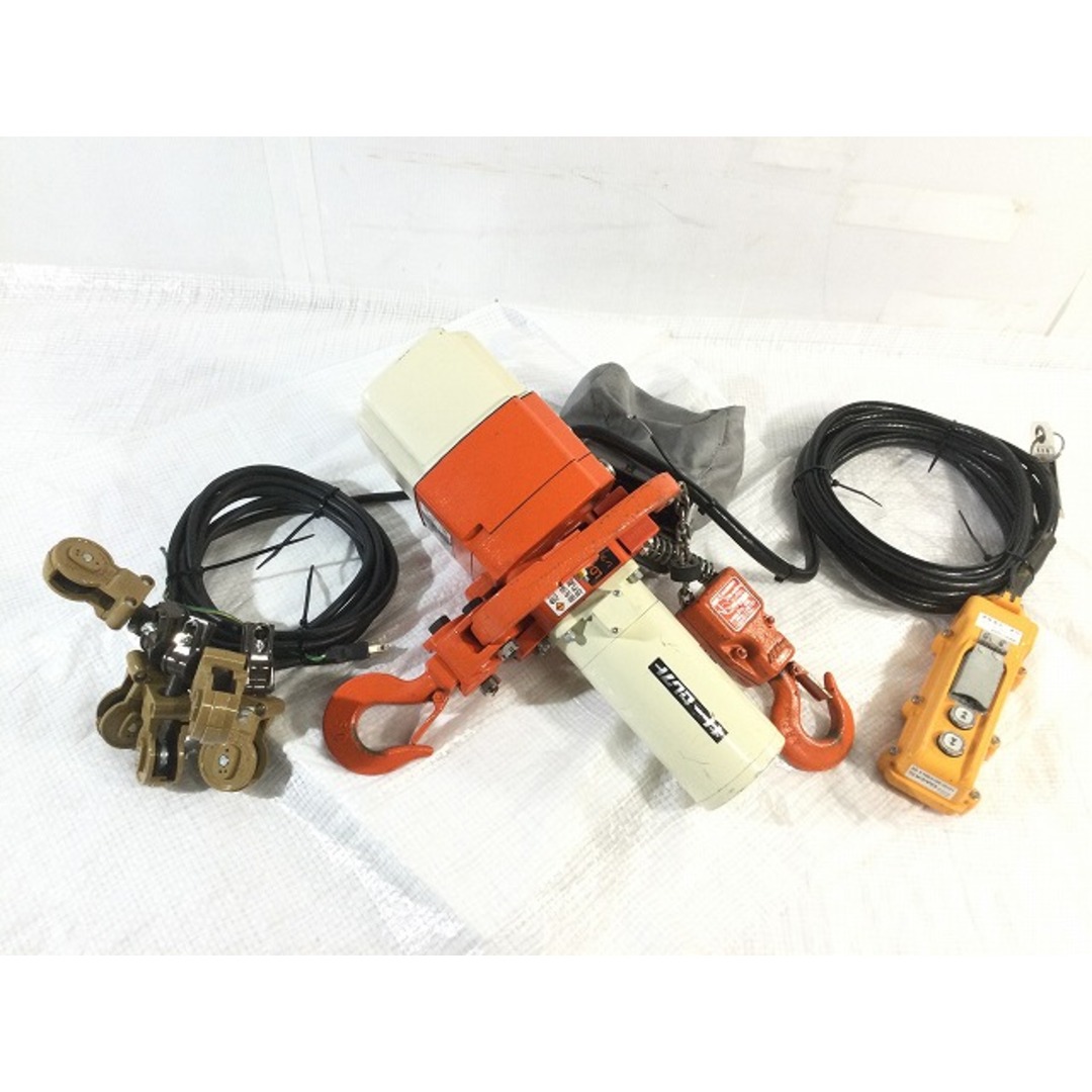 ☆比較的綺麗☆KITO キトー 電気チェーンブロック ED48SD ☆比較的綺麗☆KITO キトー 電気チェーンブロック ED48SD
