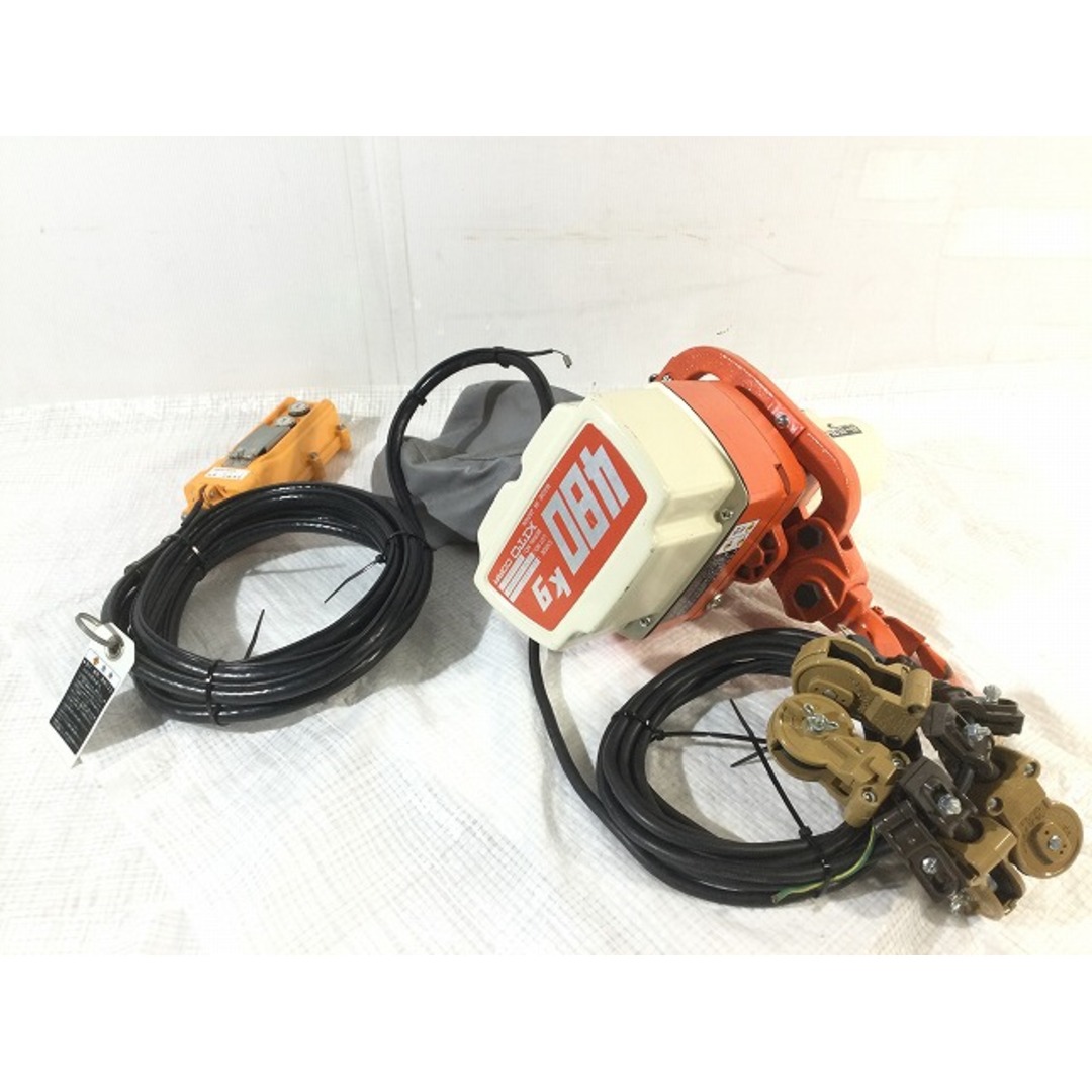 ☆比較的綺麗☆KITO キトー 電気チェーンブロック ED48SD ☆比較的綺麗☆KITO キトー 電気チェーンブロック ED48SD