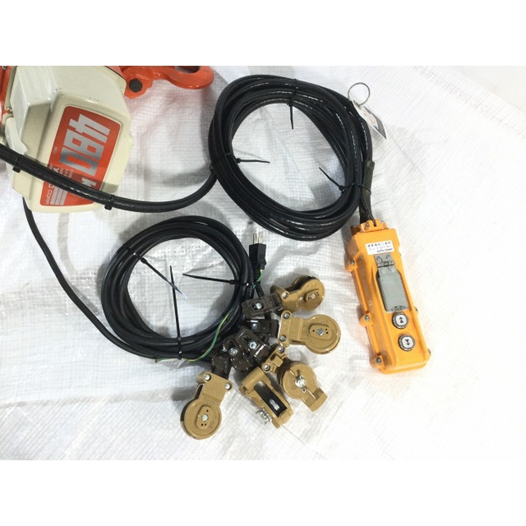 ☆比較的綺麗☆KITO キトー 電気チェーンブロック ED48SD ☆比較的綺麗☆KITO キトー 電気チェーンブロック ED48SD
