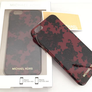 マイケルコース(Michael Kors)の新品✨正規品 MICHAEL KORS iPhone6/6s ハードケース(モバイルケース/カバー)