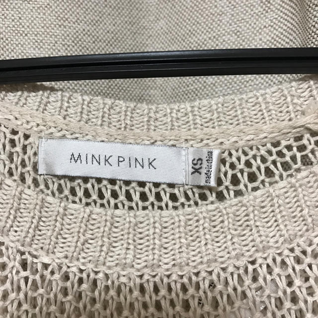 MINKPINK(ミンクピンク)のMINK PINK ミンクピンク あみあみ七分トップス★ レディースのトップス(その他)の商品写真