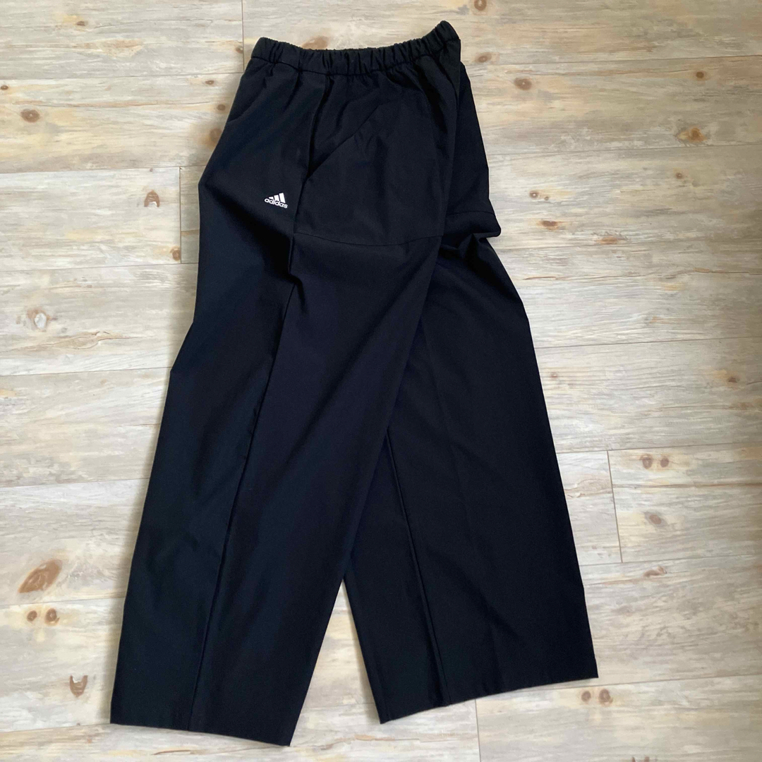 adidas - アディダス ワイドパンツ ブラック黒の通販 by キナリ adidas - アディダス ワイドパンツ ブラック黒の通販 by キナリ