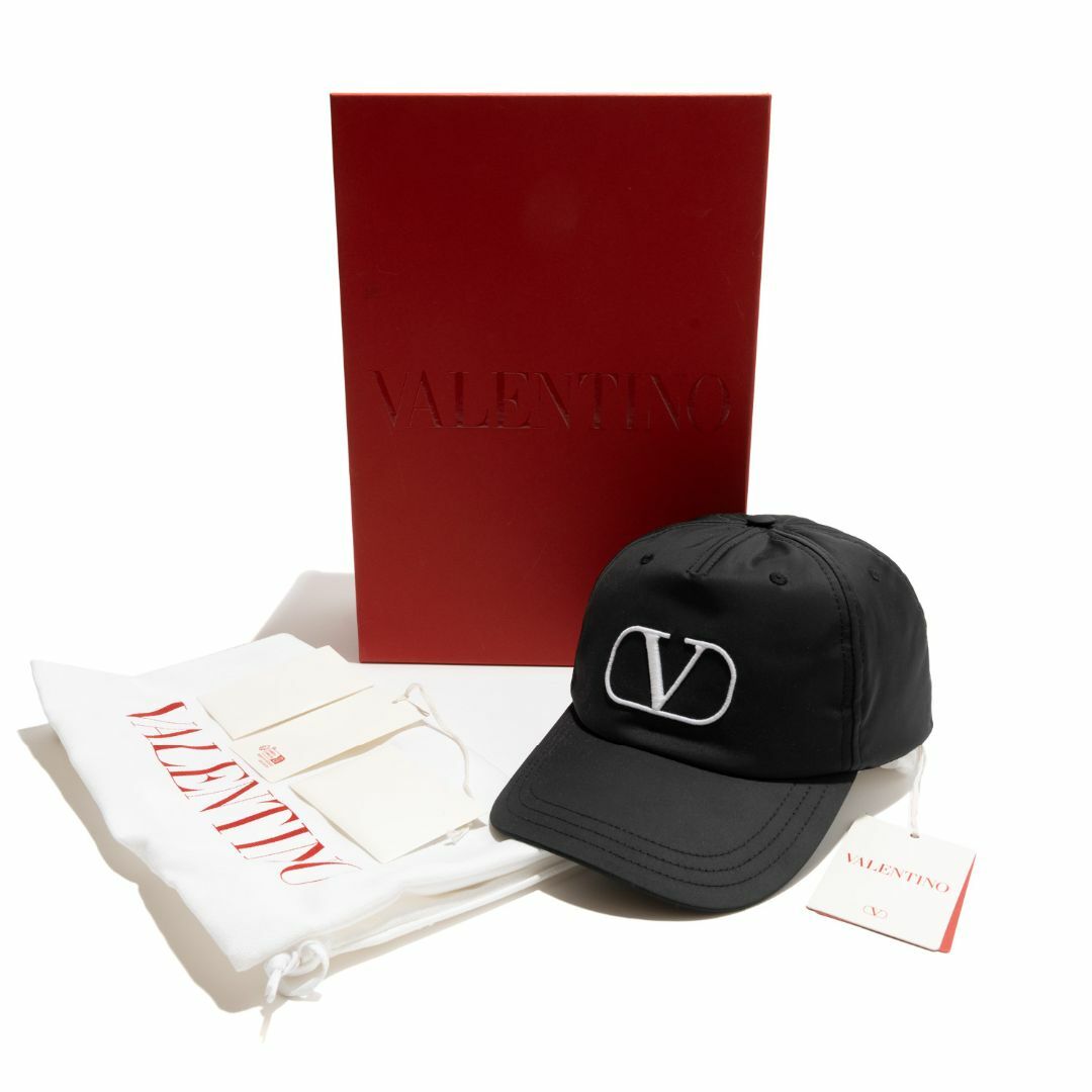 【国内即発】VALENTINO VLOGO 刺繍 ベースボールキャップ VALENTINO - 新品 VALENTINO VLOGO 刺繍 ベースボールキャップ