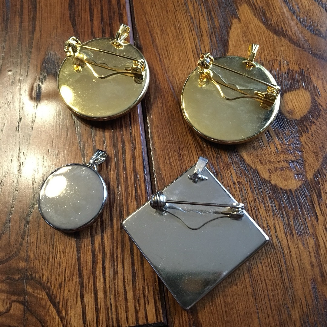 4点!和紙細工 和柄 和風 ブローチ ペンダントトップ 和装小物 4点!和紙細工 和柄 和風 ブローチ ペンダントトップ 和装小物