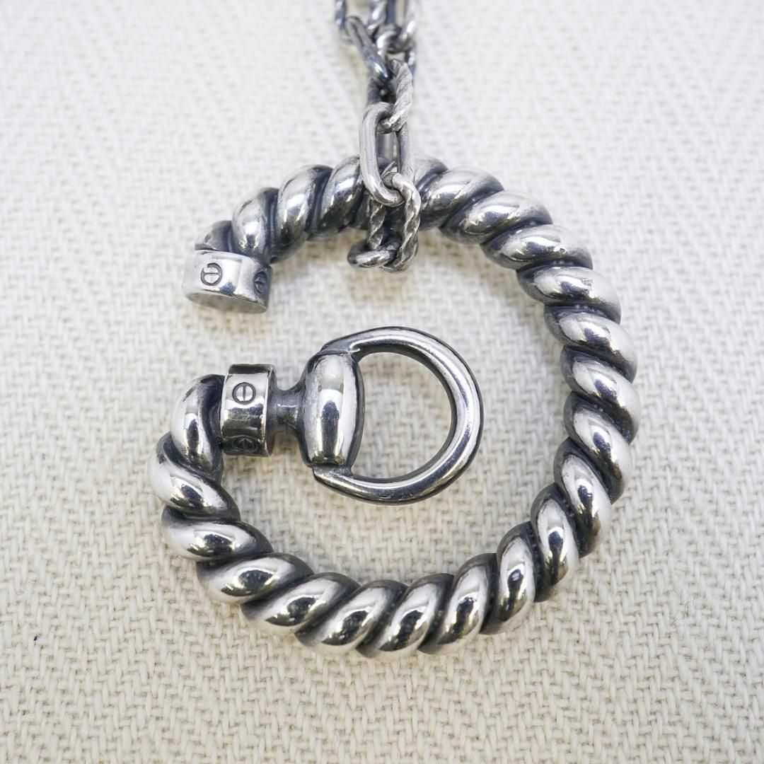 GUCCI - GUCCI ホースビット G ロング ネックレス Ag925の通販 GUCCI - GUCCI ホースビット G ロング ネックレス Ag925の通販