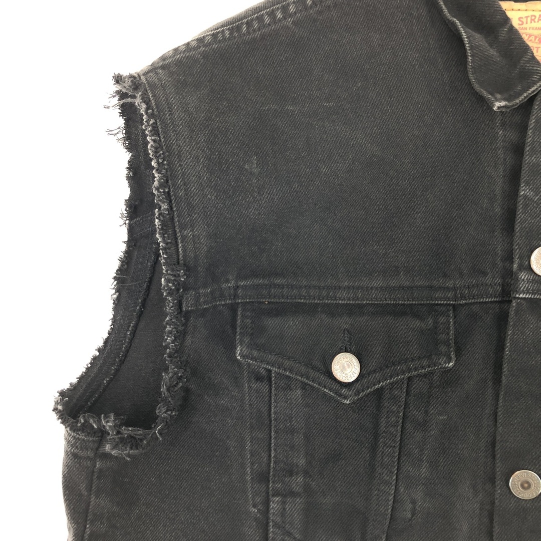 古着 リーバイス Levi´s 610 0260 カットオフ ブラックデニム 古着 リーバイス Levi´s 610 0260 カットオフ ブラックデニム