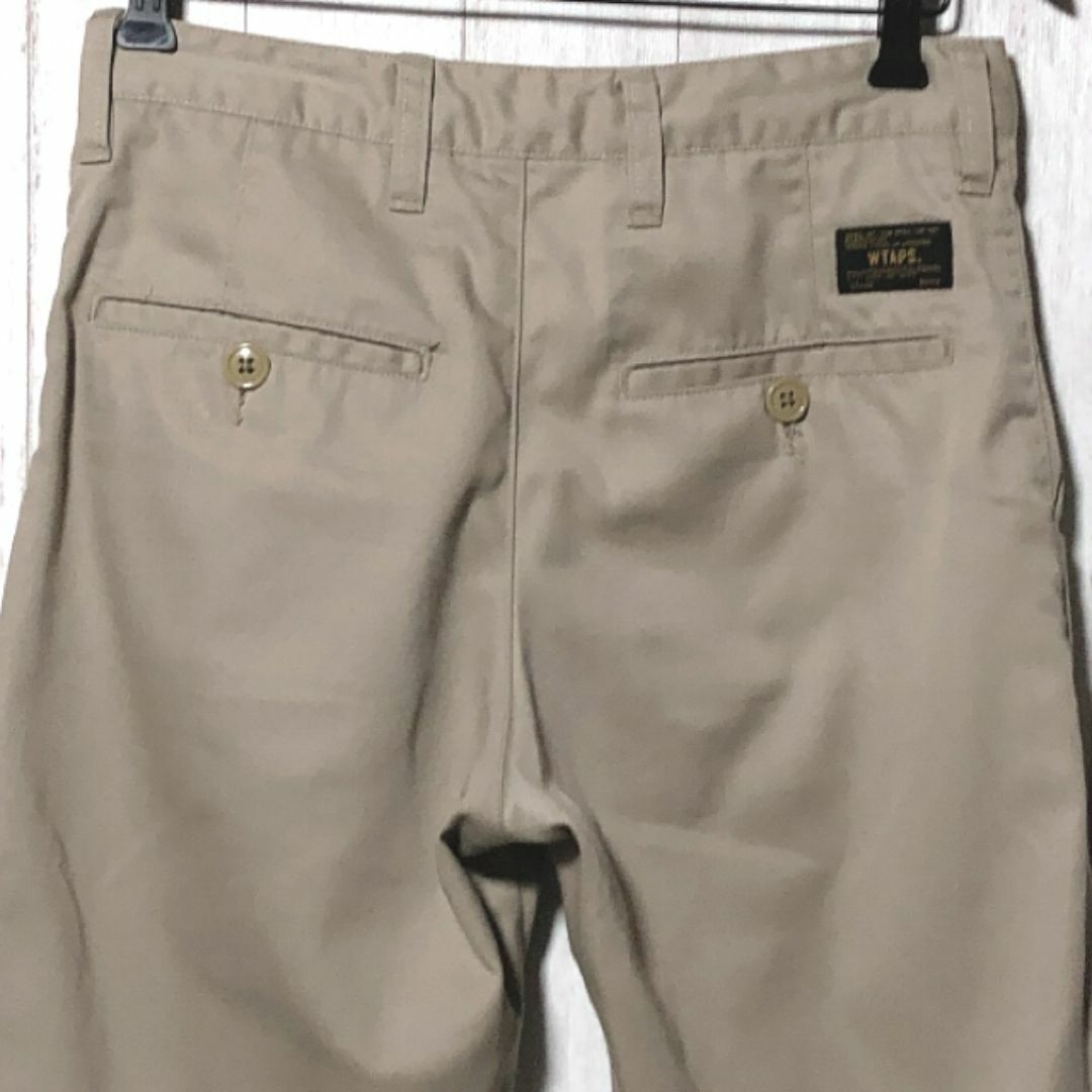 W)taps - WTAPS チノパン S ダブルタップス ツイル KHAKI W)taps - WTAPS チノパン S ダブルタップス ツイル KHAKI
