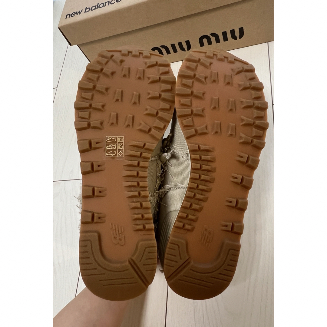 MIU MIU - ※限定お値下げMIUMIU NEW BALANCE コラボ 24.5cm未 MIU MIU - ※限定お値下げMIUMIU NEW BALANCE コラボ 24.5cm未