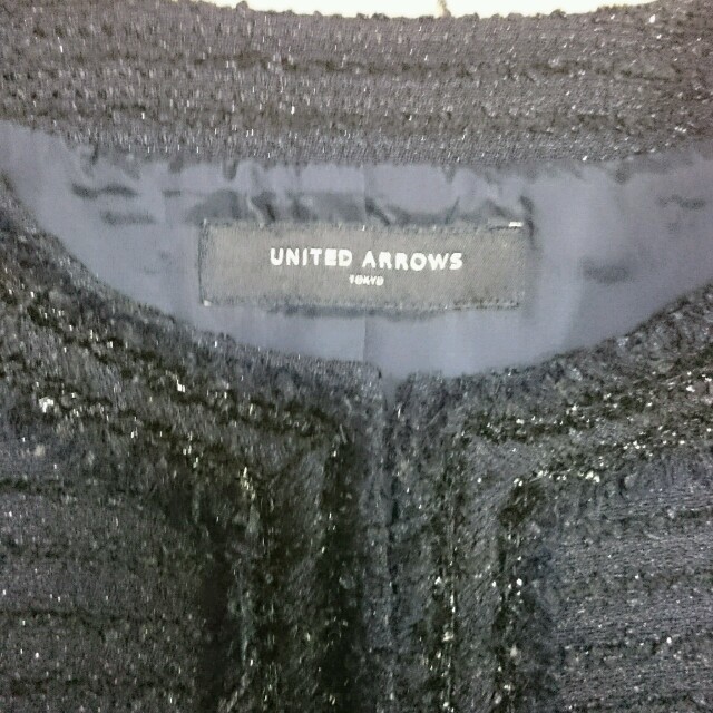 UNITED ARROWS(ユナイテッドアローズ)のUNITED ARROWS☆ノーカラージャケット ANAYI Theory レディースのジャケット/アウター(ノーカラージャケット)の商品写真