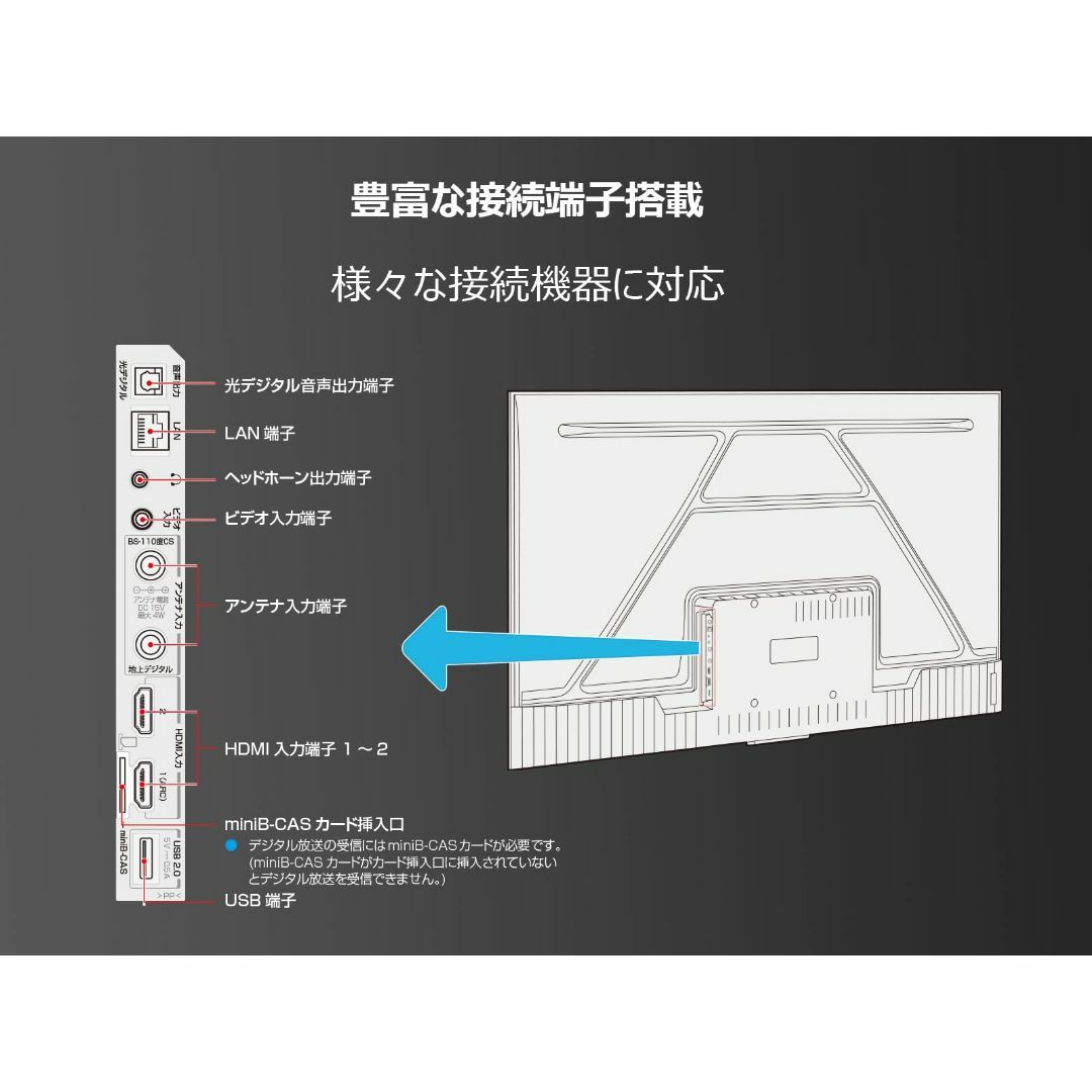 サイズ:40V型_スタイル:チューナー内蔵テレビ】TCL(ティー サイズ:40V型_スタイル:チューナー内蔵テレビ】TCL(ティー