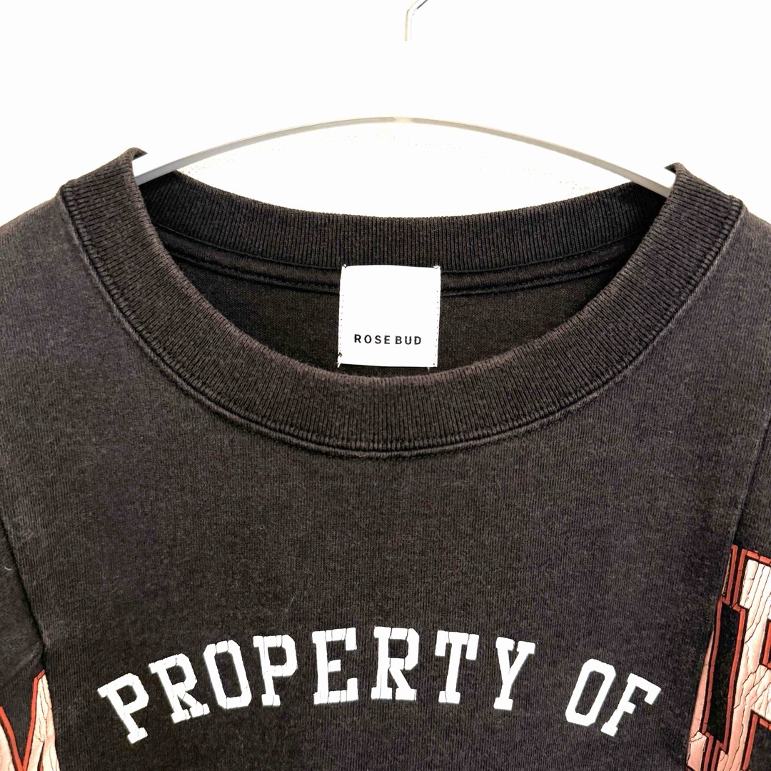 ROSE BUD - リメイクライクカレッジTシャツの通販 by ROSE BUD - リメイクライクカレッジTシャツの通販 by