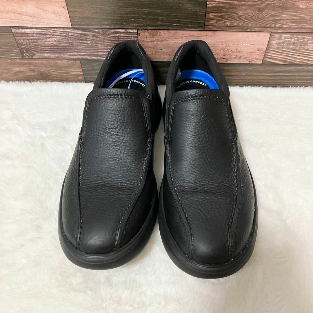 未使用級 Clarks ブラッドリーステップ じゃー コンフォート 黒 未使用級 Clarks ブラッドリーステップ じゃー コンフォート 黒