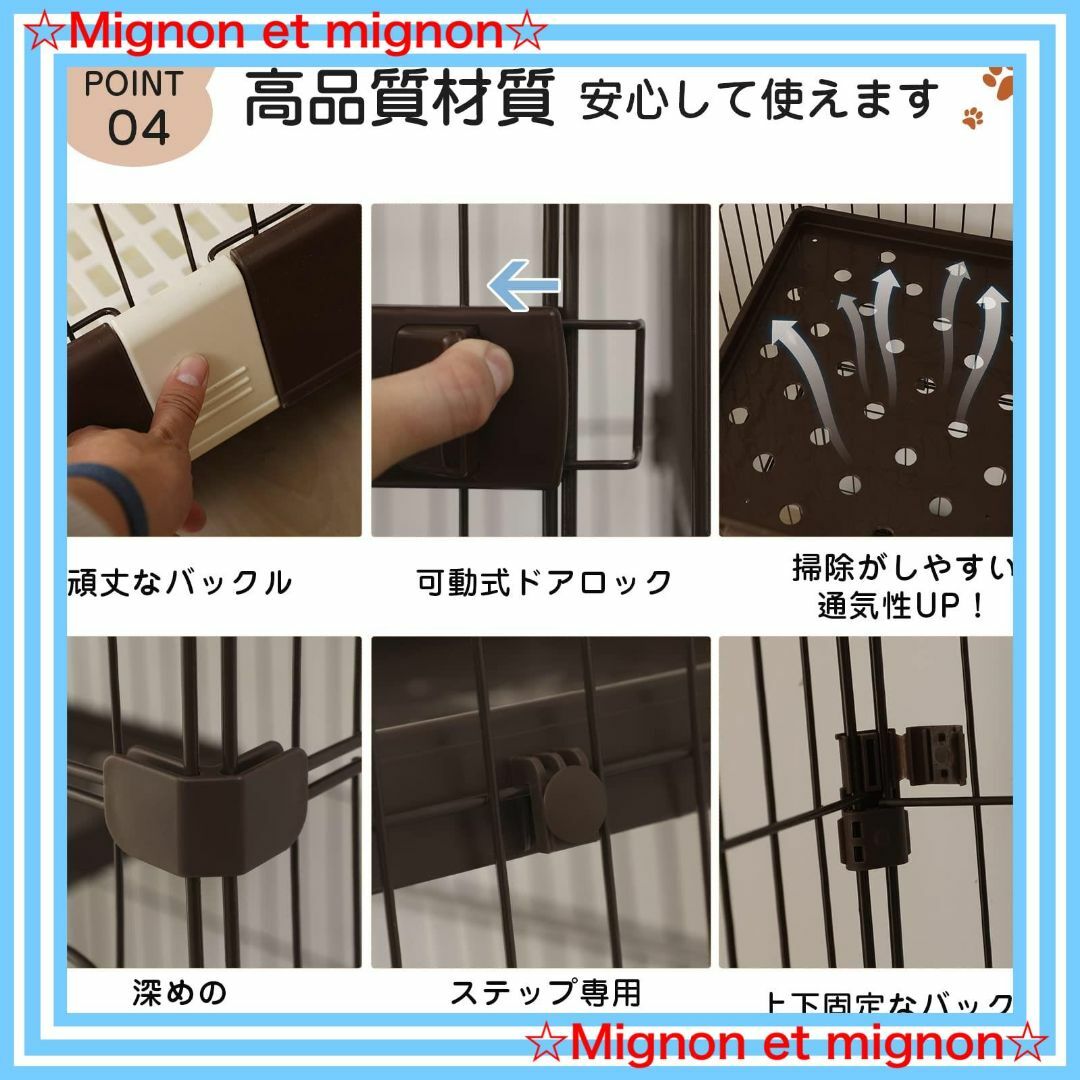 サイズ:2段】Shinyever 猫ゲージ 猫ケージ キャットケージ 2段 8 サイズ:2段】Shinyever 猫ゲージ 猫ケージ キャットケージ 2段 8