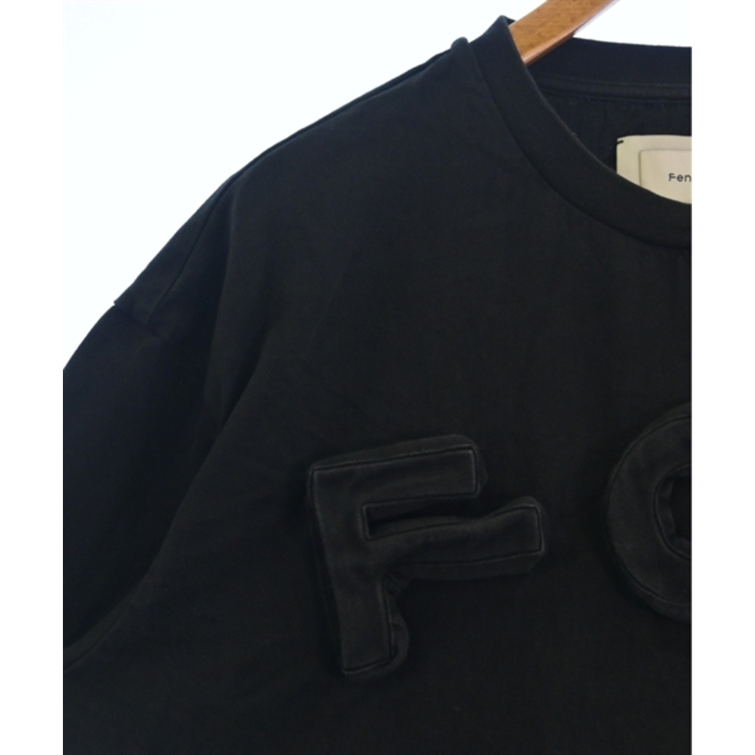 Feng Chen Wang フェンチェンワン Tシャツ・カットソー S 黒 Feng Chen Wang フェンチェンワン Tシャツ・カットソー S 黒