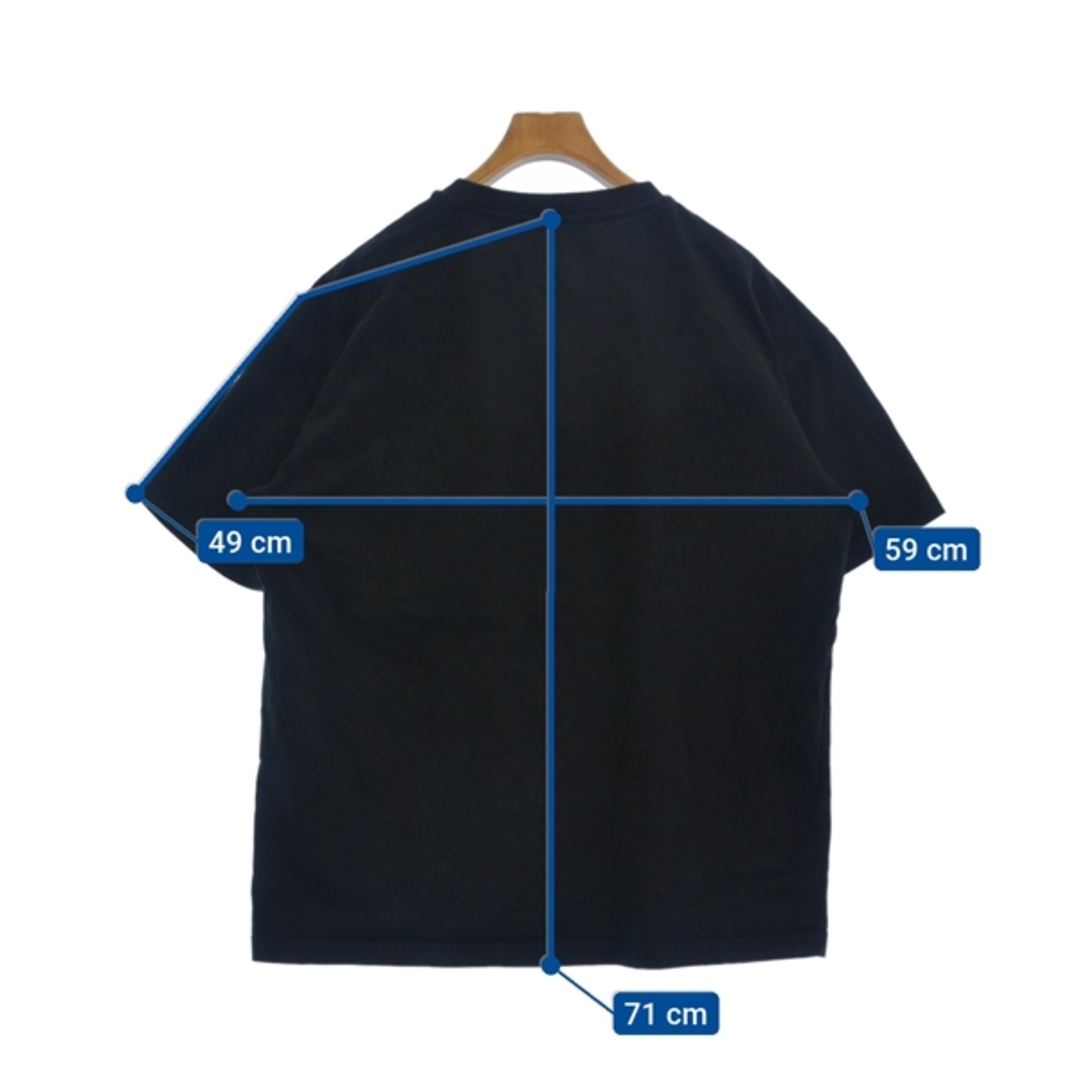 Feng Chen Wang フェンチェンワン Tシャツ・カットソー S 黒 Feng Chen Wang フェンチェンワン Tシャツ・カットソー S 黒