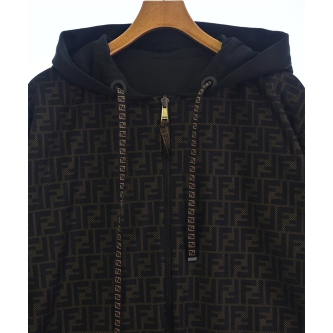 FENDI - FENDI フェンディ パーカー L 黒 【古着】【中古】の FENDI - FENDI フェンディ パーカー L 黒 【古着】【中古】の