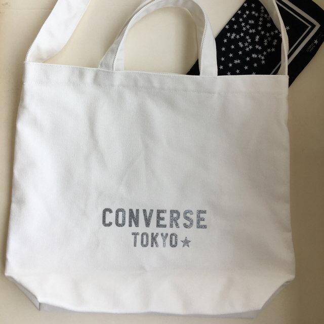 CONVERSE(コンバース)の♡♡様専用お取り置き【converse TOKYO 】大阪店限定 トートバッグ大 レディースのバッグ(トートバッグ)の商品写真