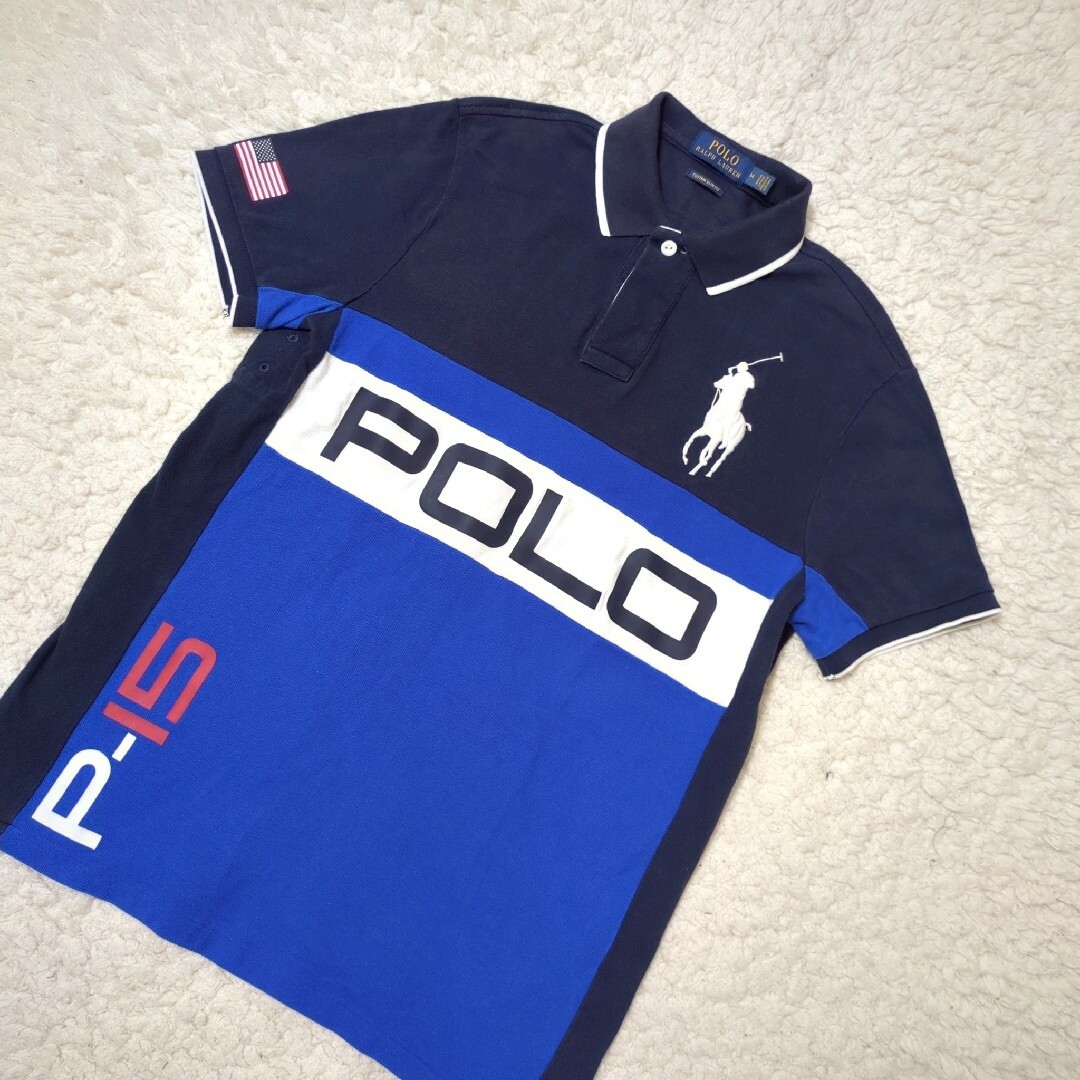 POLO RALPH LAUREN - 良品 ポロラルフローレン 星条旗 ビッグ POLO RALPH LAUREN - 良品 ポロラルフローレン 星条旗 ビッグ