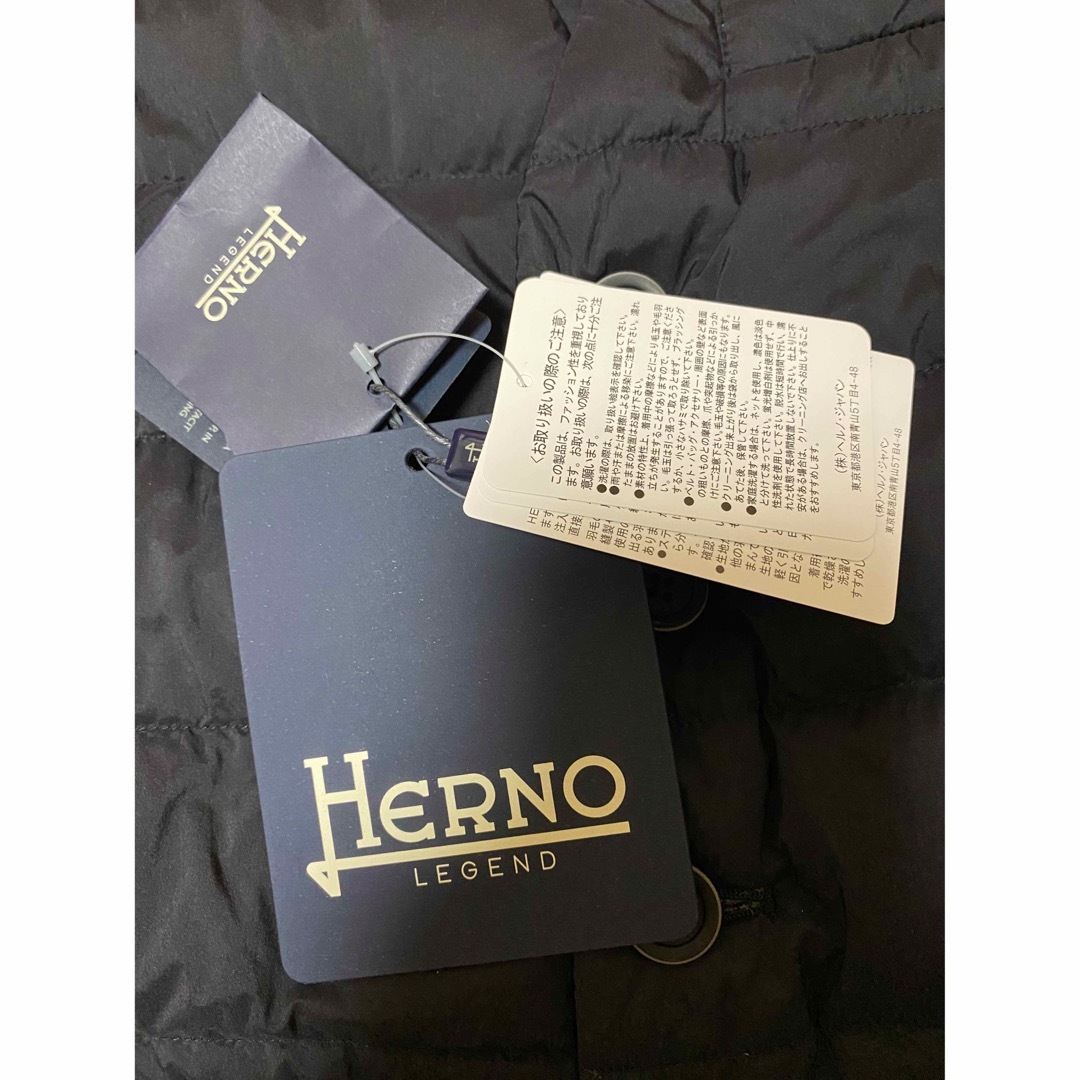 ヘルノ HERNO レジェンドライン ダウンベスト サイズ46 ブラック ヘルノ HERNO レジェンドライン ダウンベスト サイズ46 ブラック
