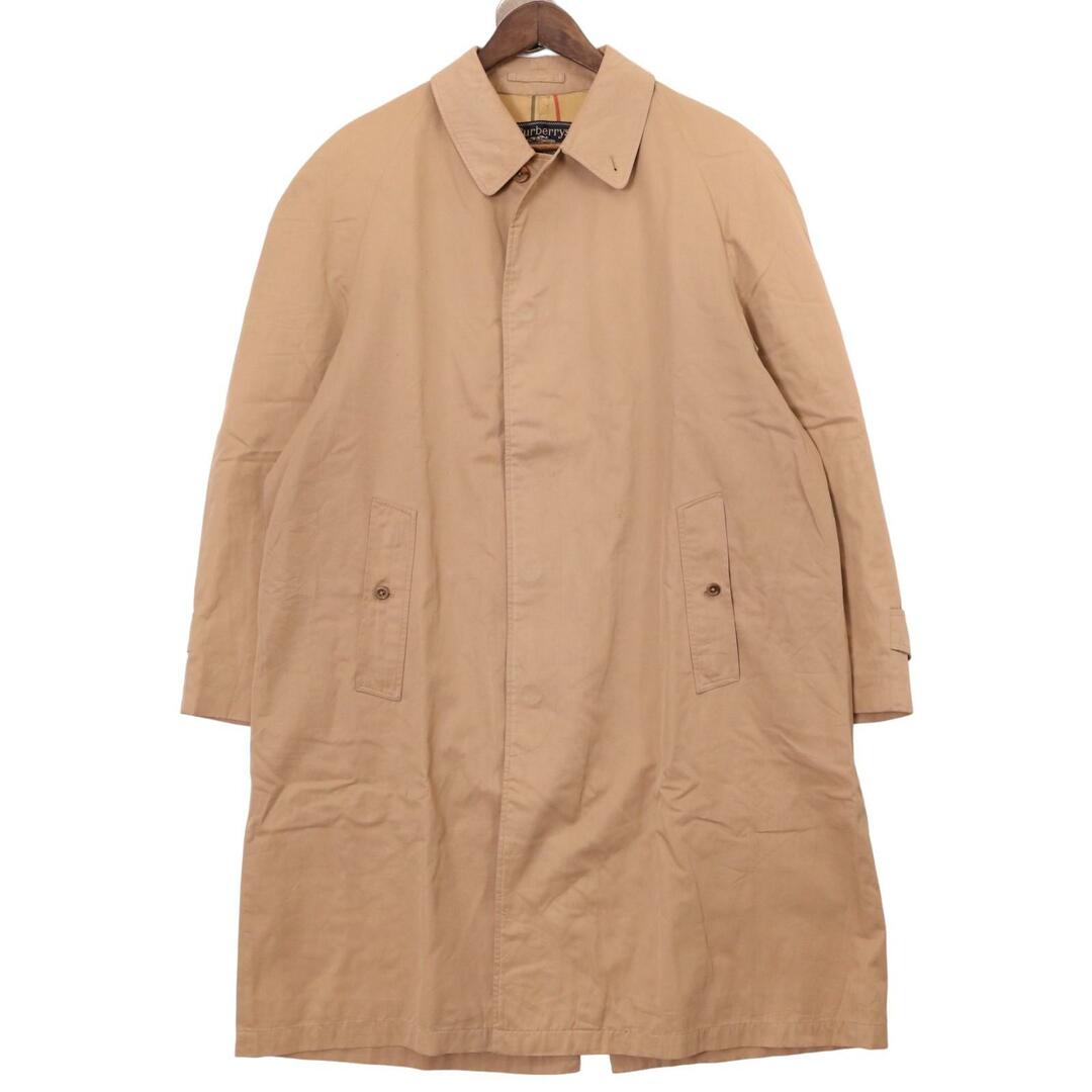 BURBERRY - 80年代 イングランド製 Burberrys バーバリーズ ステンカラー コート ベージュ (メンズ L相当) 中古 古着 A0059