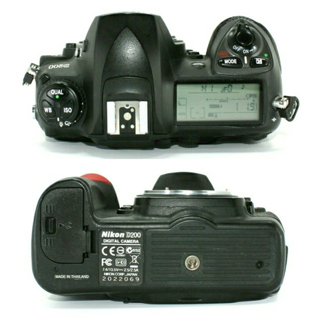 Nikon D200 デジタル一眼レフカメラ フルセット✨清掃済み完動品 Nikon D200 デジタル一眼レフカメラ フルセット✨清掃済み完動品
