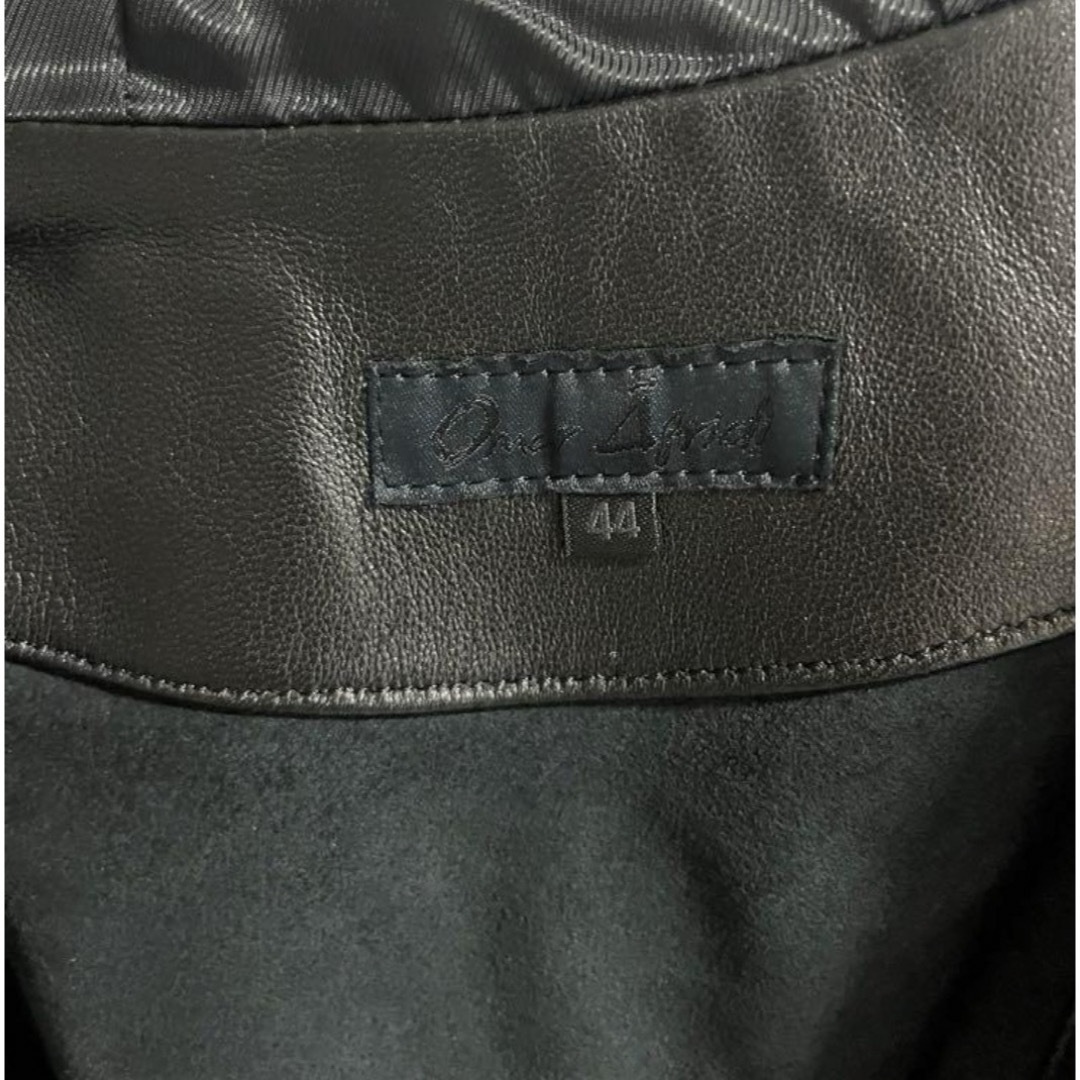 omar afridi PLEATEDLEATHERHOODIEレザージャケットの通販 by は omar afridi PLEATEDLEATHERHOODIEレザージャケットの通販 by は