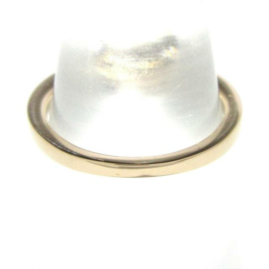 4℃(ヨンドシー) リング美品 - K18PG×ダイヤモンド 4℃(ヨンドシー) リング美品 - K18PG×ダイヤモンド