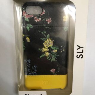 スライ(SLY)のSLY 今季 iPhone7ケース ナイトフラワー(iPhoneケース)