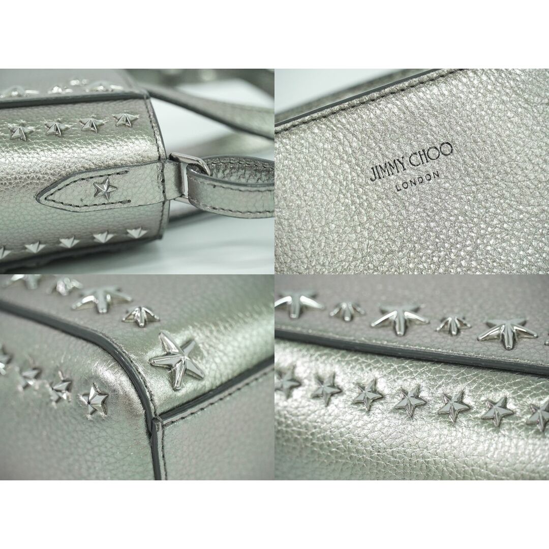 JIMMY CHOO - 本物 ジミーチュウ JIMMY CHOO ミニペガジ スター JIMMY CHOO - 本物 ジミーチュウ JIMMY CHOO ミニペガジ スター