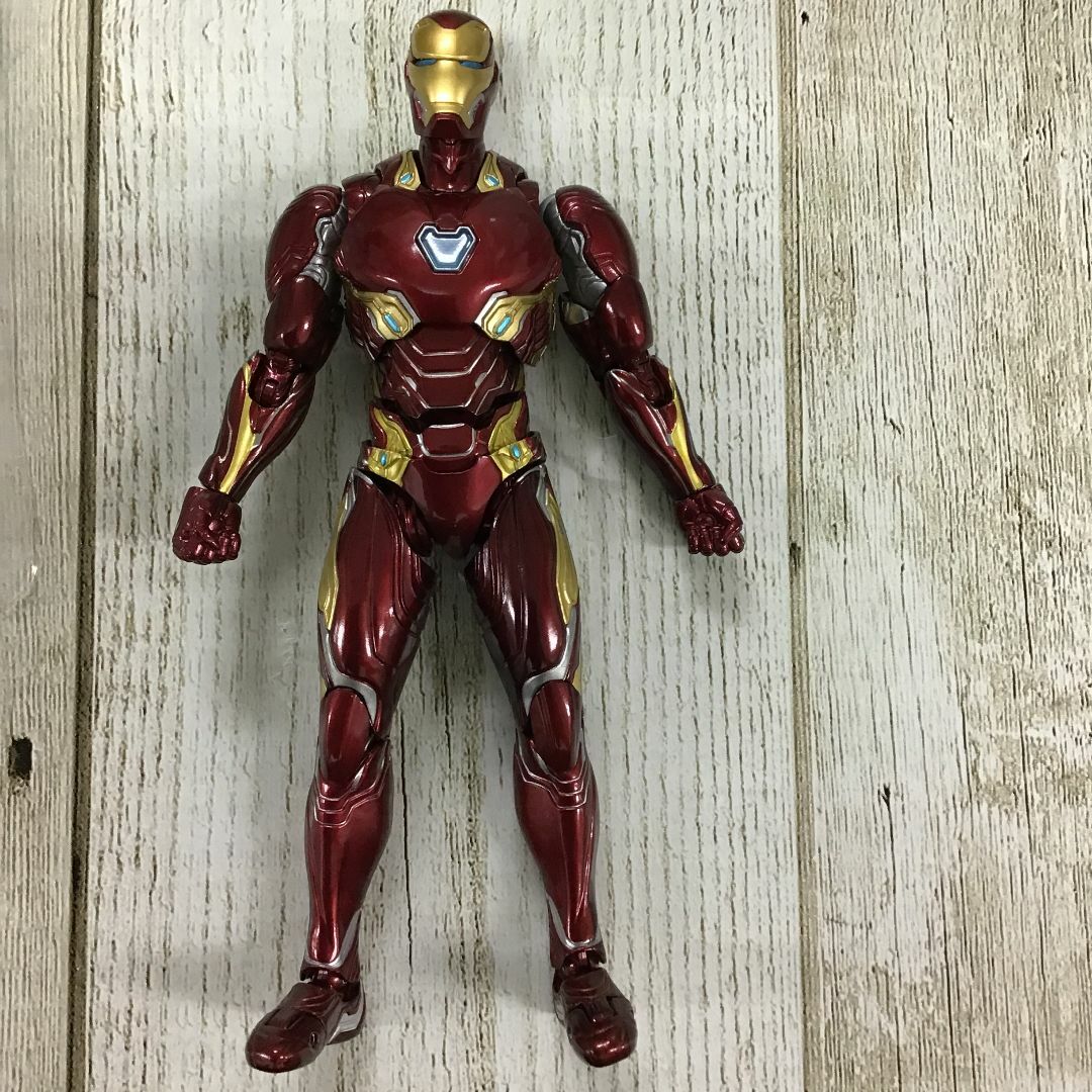 SHフィギュアーツ アイアンスパイダー＋アイアンマンMk50ジャンク Amazon.com: S. H. Figuarts Avengers Iron Man Mark 50