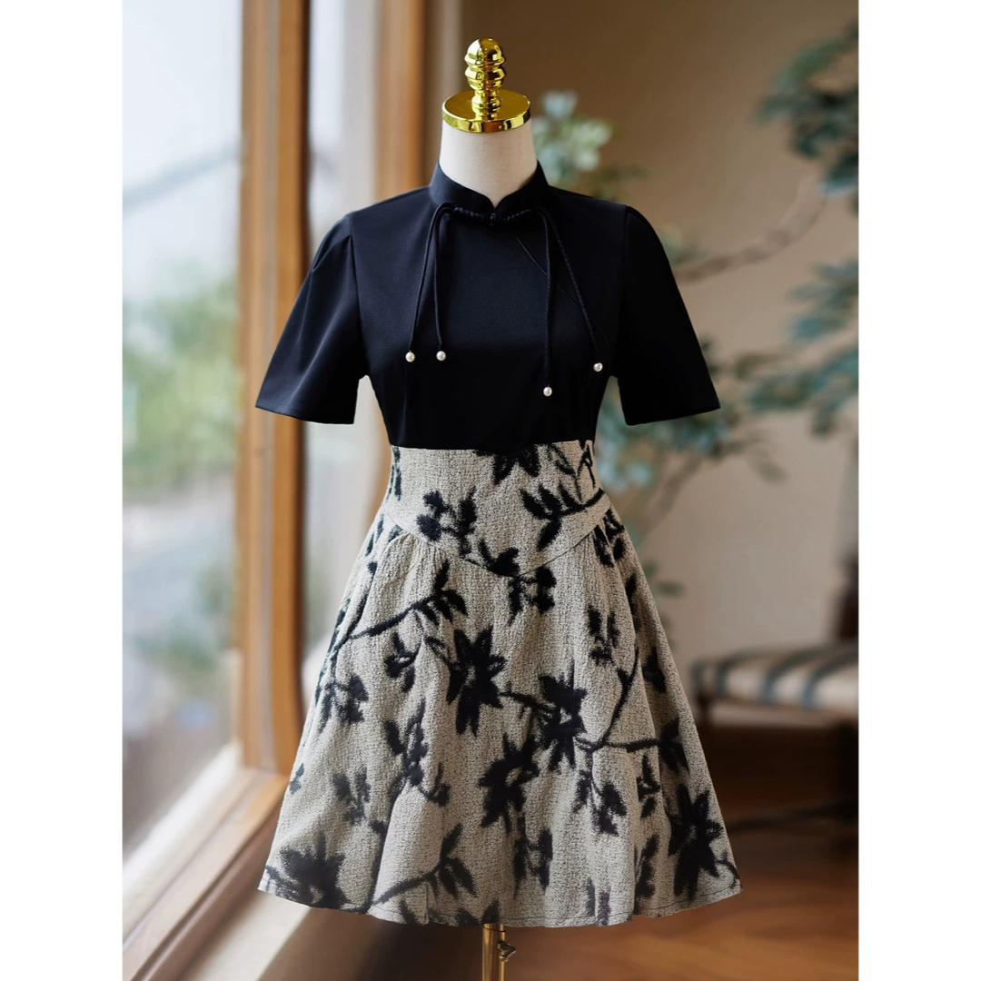 中華風ワンピース チャイナドレスの通販 by kana's shop|ラクマ 中華風ワンピース チャイナドレスの通販 by kana's shop|ラクマ