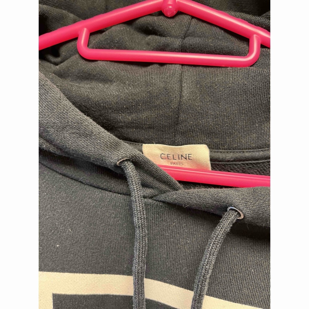 CELINE - 正規 CELINE セリーヌ ロゴ パーカーの通販 by adgjm's CELINE - 正規 CELINE セリーヌ ロゴ パーカーの通販 by adgjm's